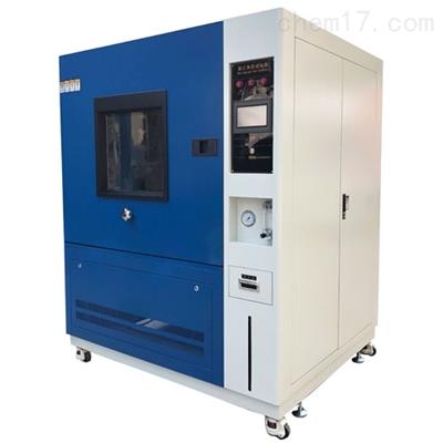 满足IPX3-IPX4 箱式摆管淋雨试验箱